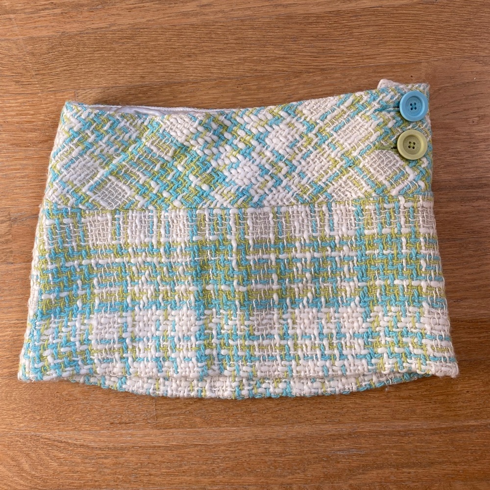 Abercrombie & Fitch Vintage Tweed Mini Skirt